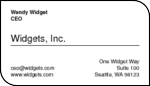 Custom business card template EAGZQQPWHYDW