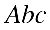 Nimbus Roman Italic