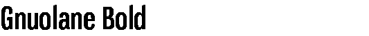 Gnuolane Bold